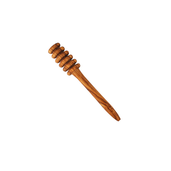 Naturally Med Olive Wood Honey Dipper/Drizzler