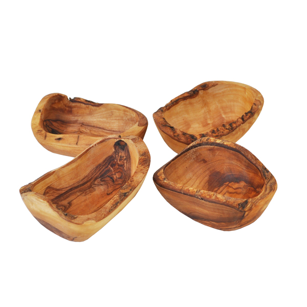 Gift Set of 4 Rustic Dipping Bowls