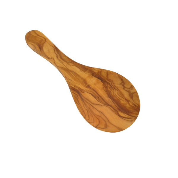 Olive Wood Spoon Shape Spoon Rest