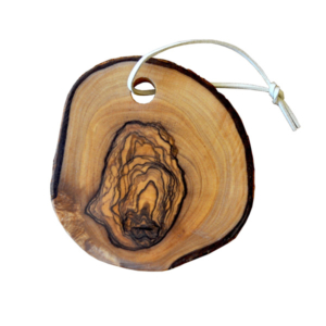 Olive Wood Rustic Drinks Coaster