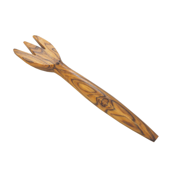 Olive Wood Appetizer Fork